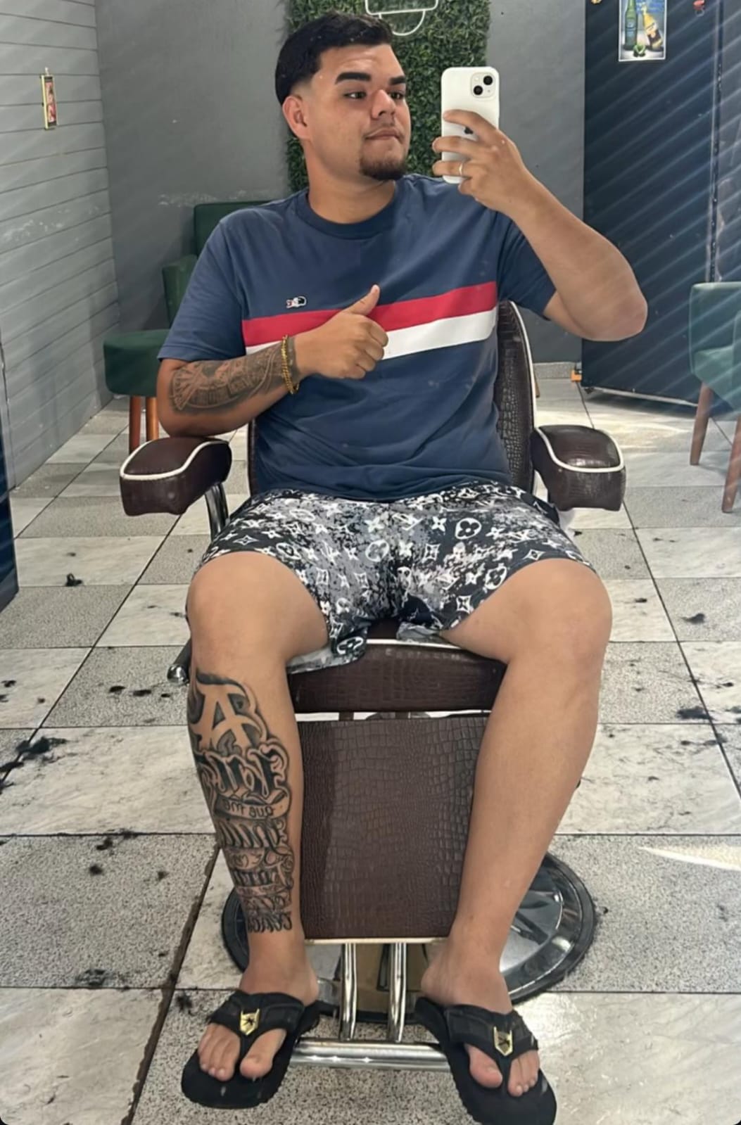 Felipe Barbosa, barbeiro em Campo Verde - MT