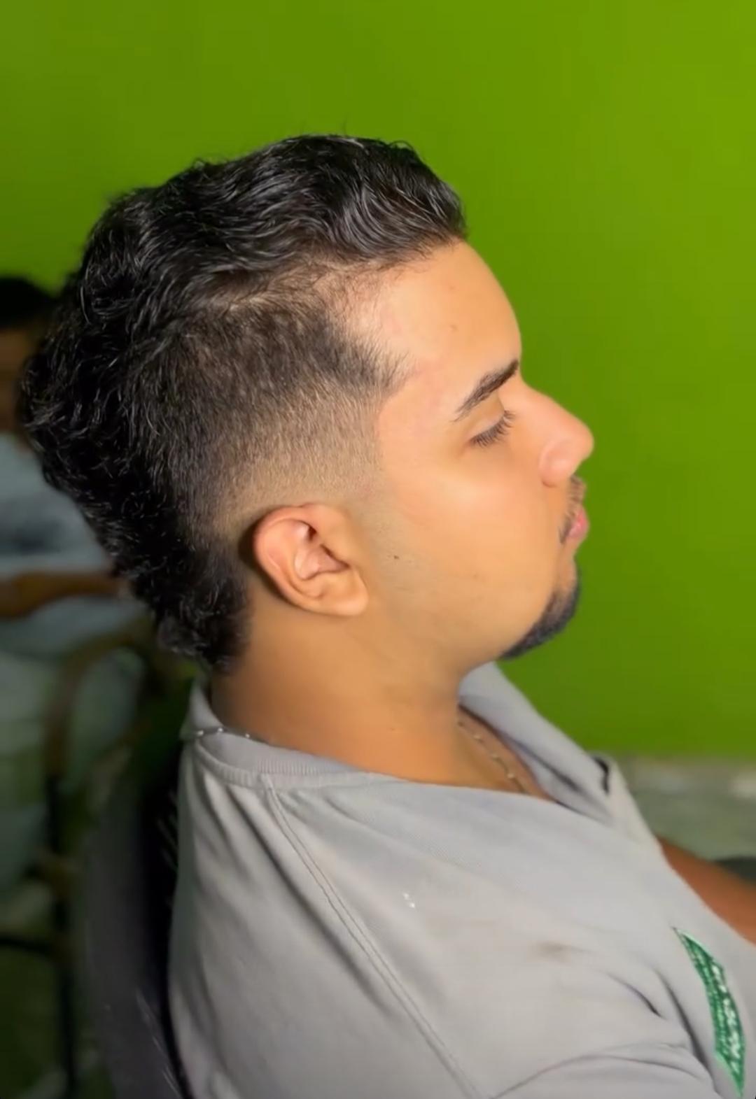 Degradê baixo feito por Felipe Barbosa